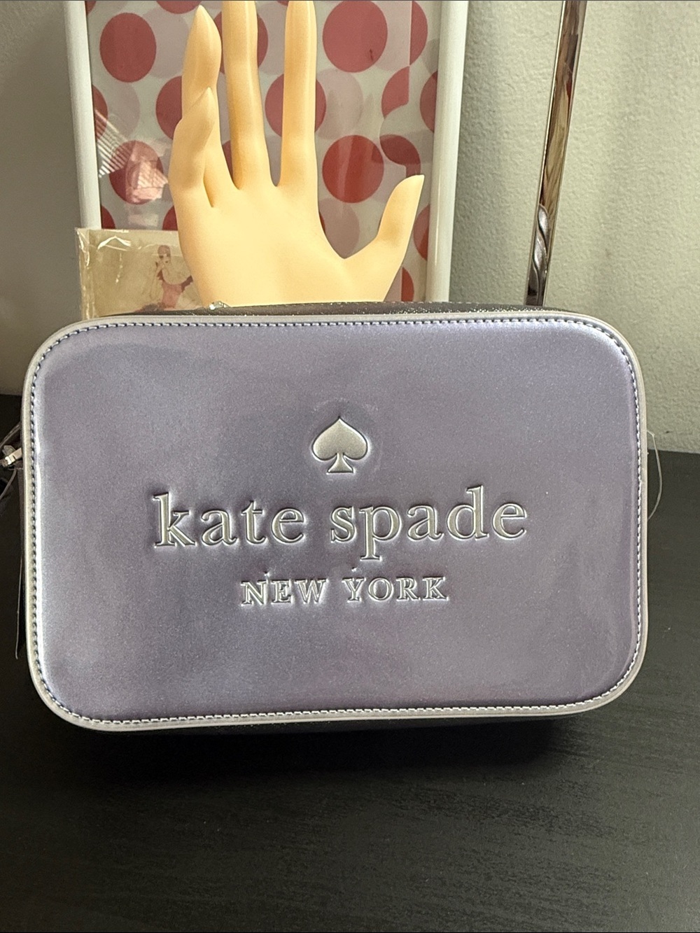 kate spade NWT lavender mini camera bag